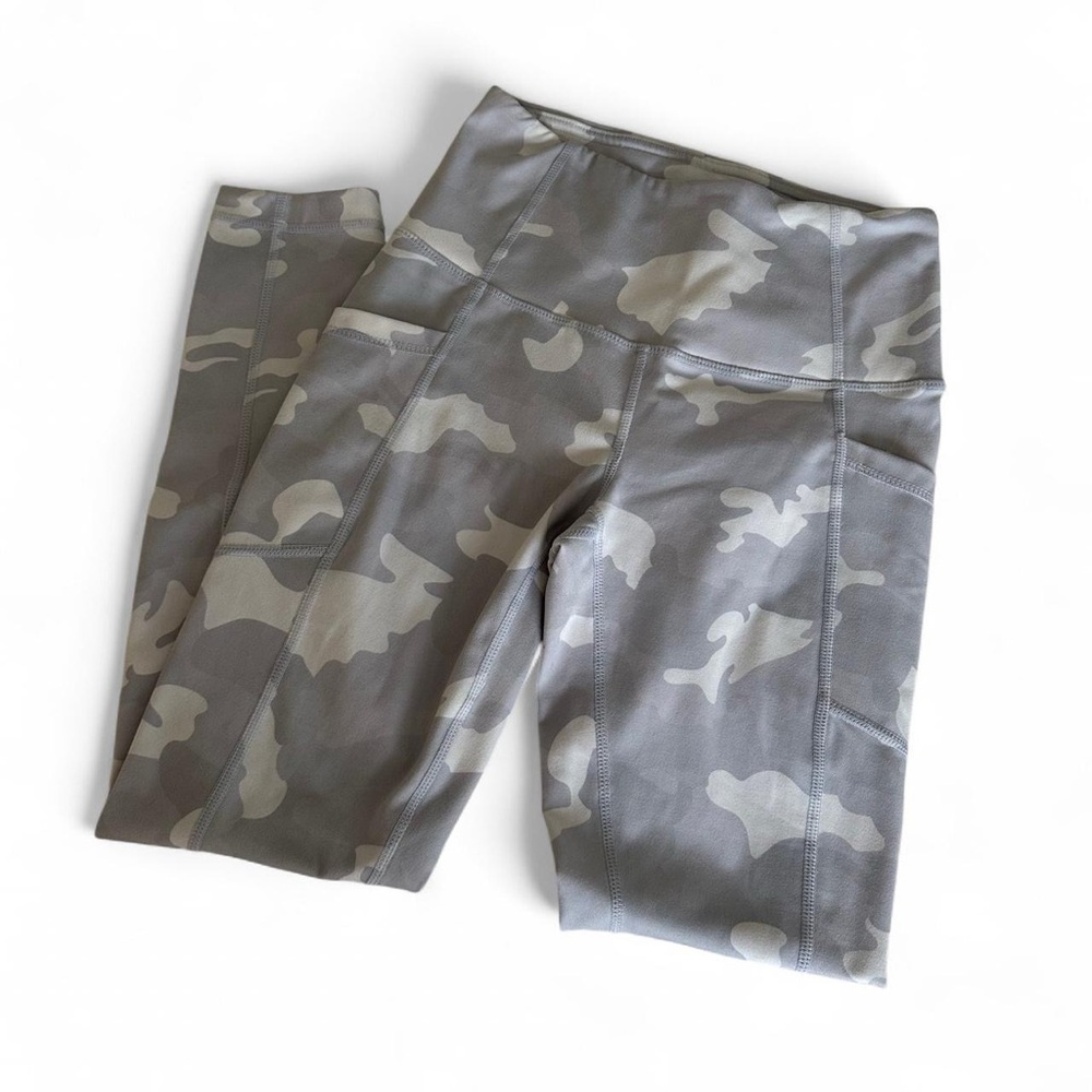 Grey Camouflage Leggings